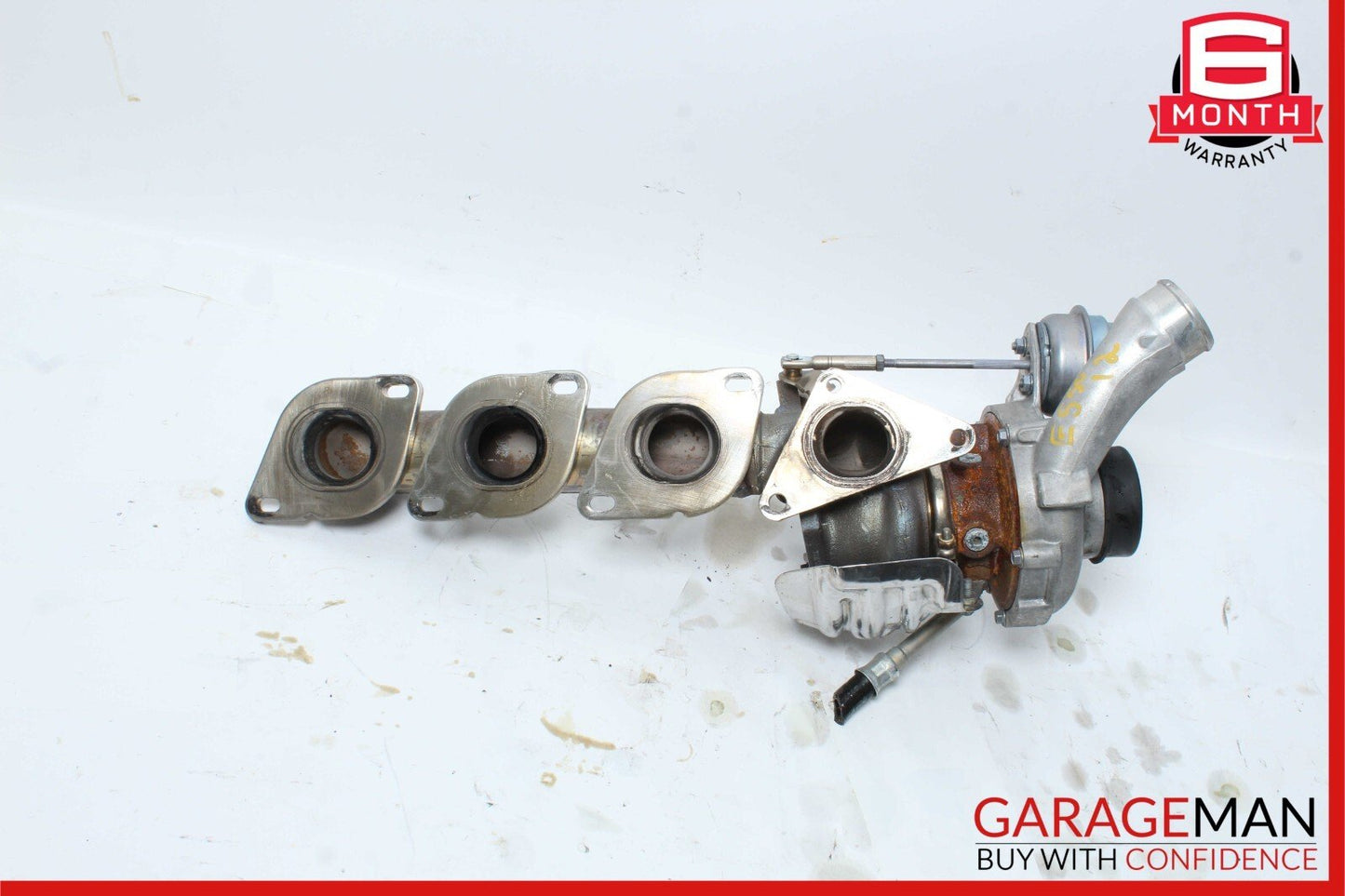 11-18 Mercedes W212 E550 CL550 Left Side Turbocharger Turbo Charger Manifold OEM