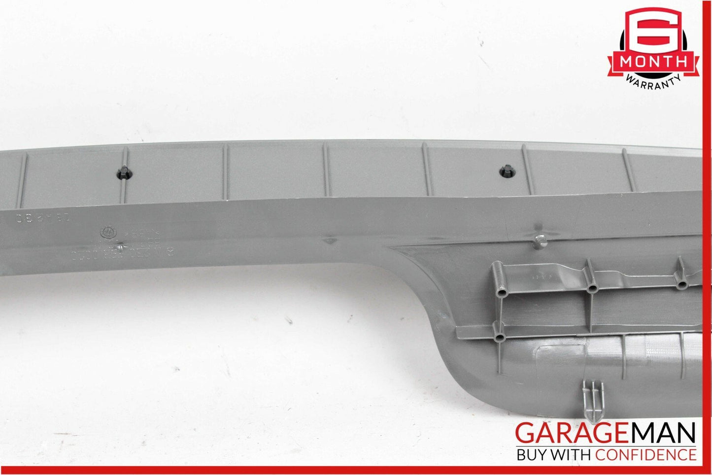 03-08 Mercedes R230 SL550 Rear Trunk Divider Wall Paneling Trim Cover Panel Gray