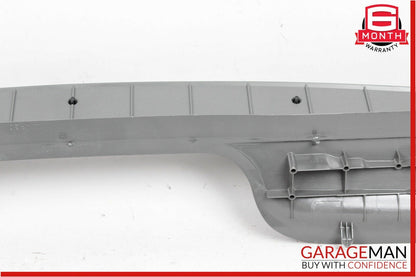 03-08 Mercedes R230 SL550 Rear Trunk Divider Wall Paneling Trim Cover Panel Gray