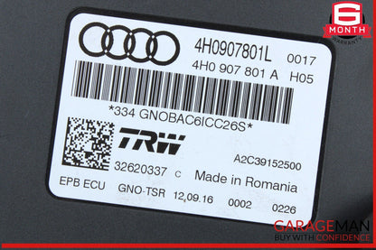 12-18 Audi A7 A6 S7 Electronic Parking Brake Control Module Unit 4H0907801L OEM