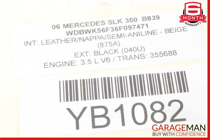 05-11 Mercedes R171 SLK350 Rear Left or Right Side Rearward Tie Rod Control Arm