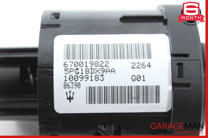 14-17 Maserati Ghibli Dash Headlight Head Light Lamp Controller Switch Module