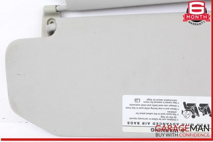 09-13 Mercedes W251 R350 4MATIC Front Right Side Sun Visor Sun Shade Gray OEM