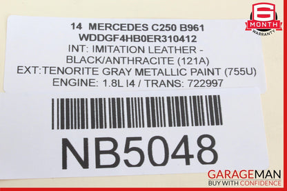 08-17 Mercedes W204 C250 C300 E350 Rear Left / Right Side Lower Control Arm
