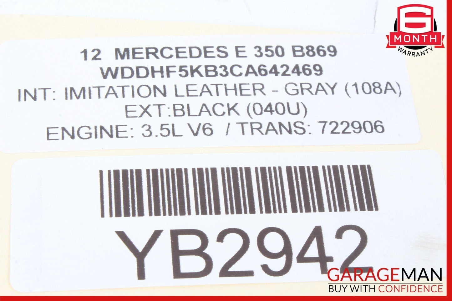 10-16 Mercedes W212 E350 E63 AMG Front Left Suspension Wishbone Control Arm RWD
