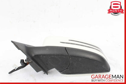 10-12 Mercedes X204 GLK350 Front Left Driver Side Mirror Rear View Door White