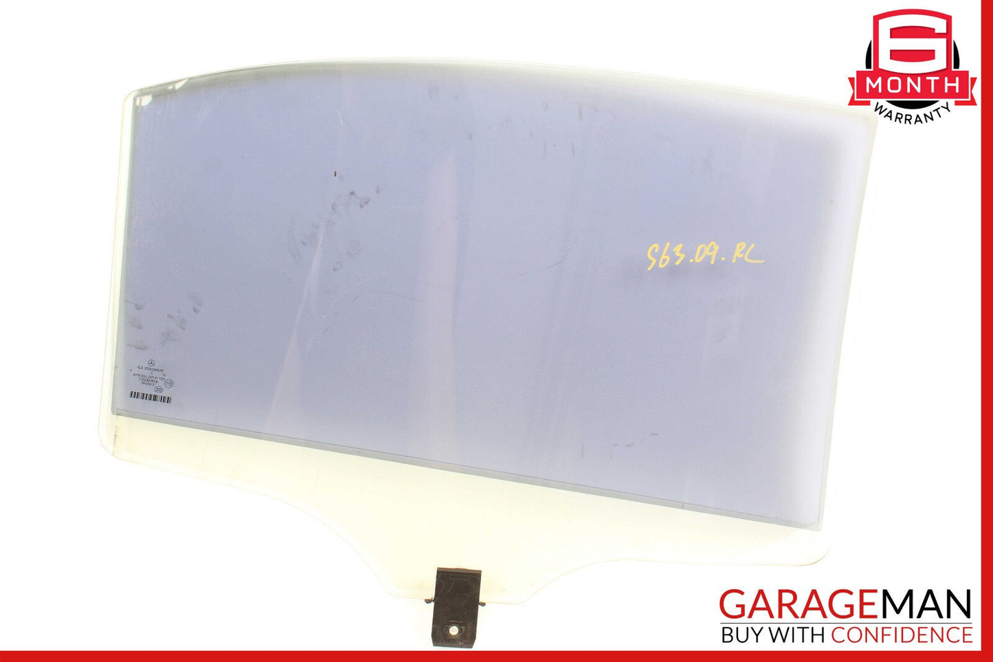 07-13 Mercedes W221 S63 AMG S600 Rear Left Side Door Window Auto Glass