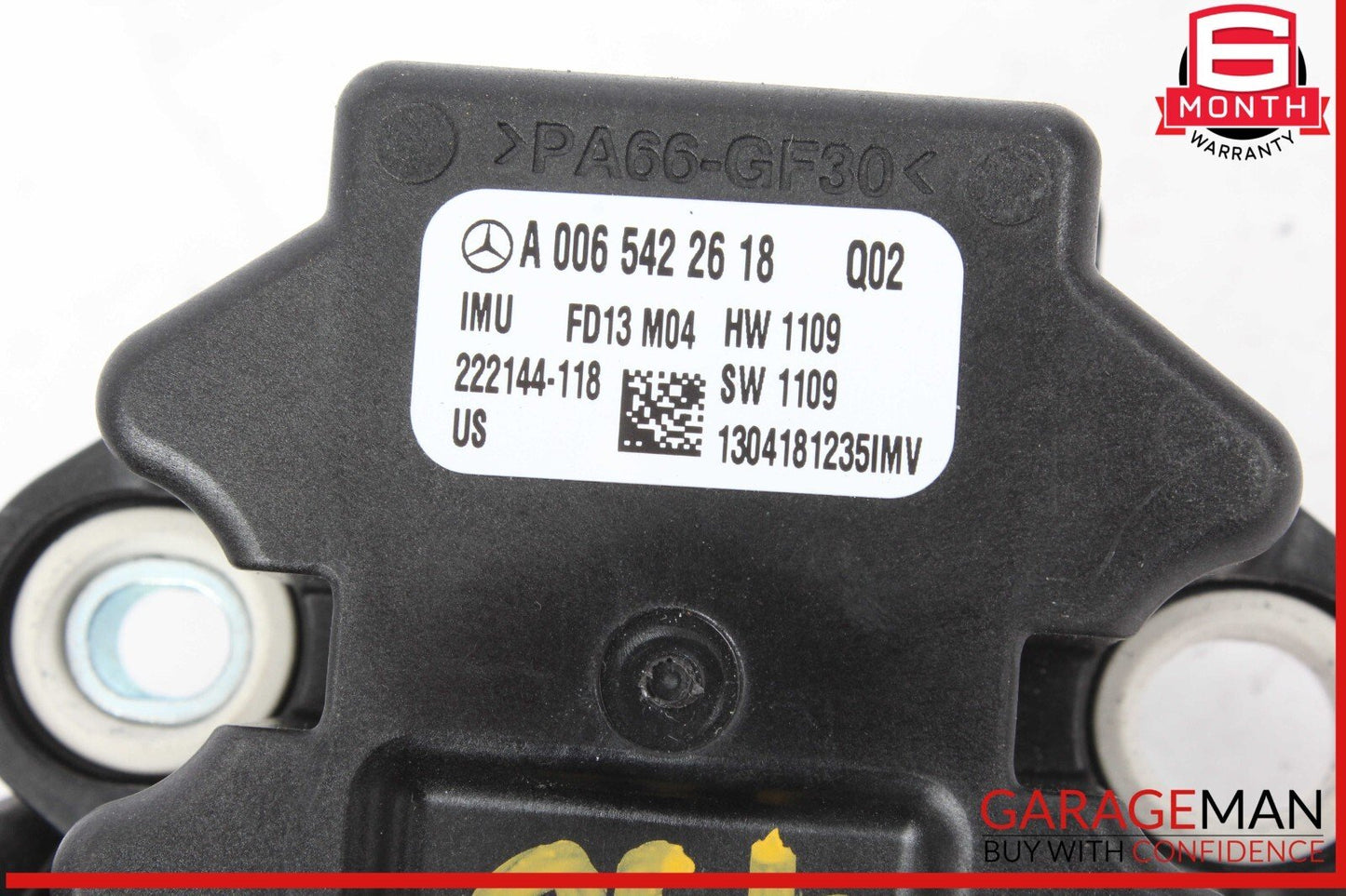 13-16 Mercedes X166 GL450 Yaw Rate Speed Stability Computer Sensor 0065422618
