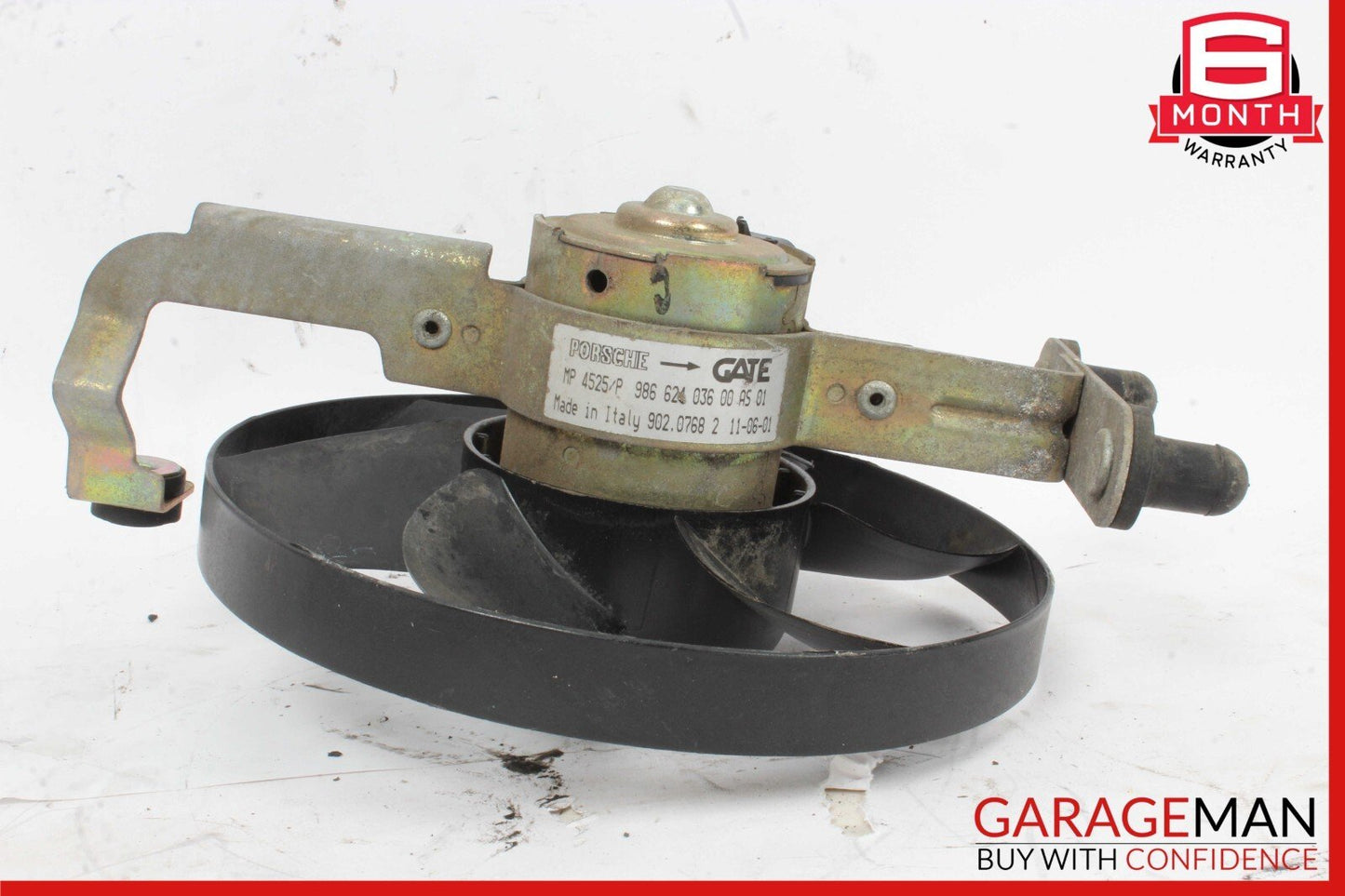 97-04 Porsche Boxster 986 Engine Motor Cooling Fan Intake Black 98662403600 OEM