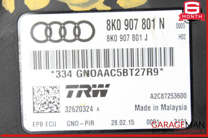 13-17 Audi Q5 Parking Brake Control Module Unit 8K0907801N OEM