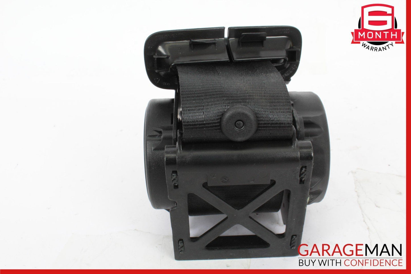 16-20 Jaguar XF Rear Center Middle Seat Belt Seatbelt Retractor Black OEM