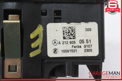 08-20 Mercedes W207 E400 C250 Headlight Fog Light Switch Control Module OEM
