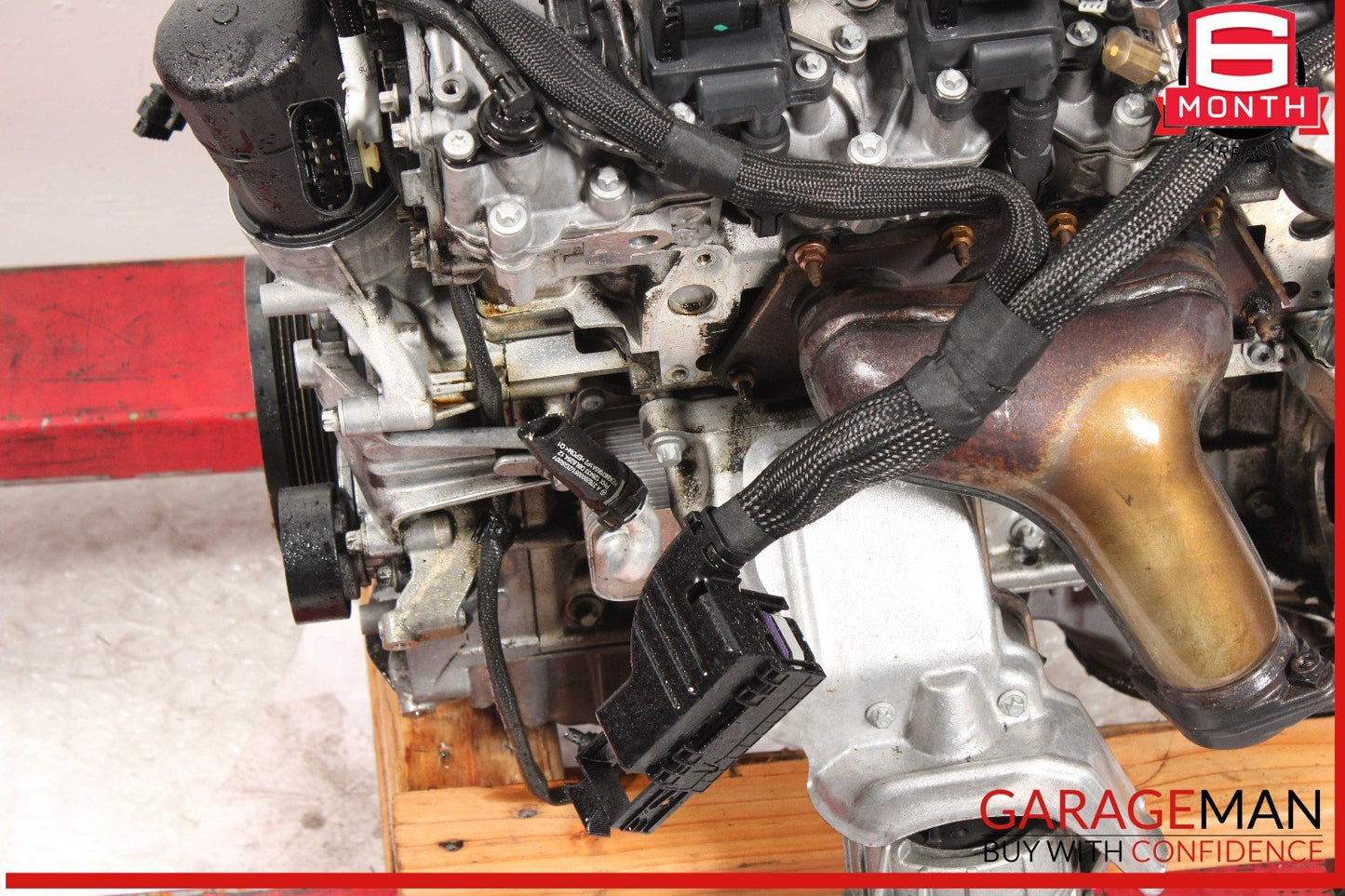 12-16 Mercedes W212 E350 C350 3.5L V6 RWD Engine Motor Block Assembly OEM 91k