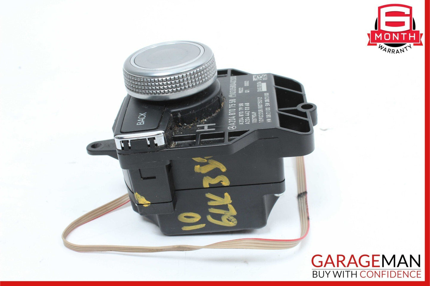 08-12 Mercedes X204 GLK350 C300 Console Command Controller Knob Multi Switch OEM