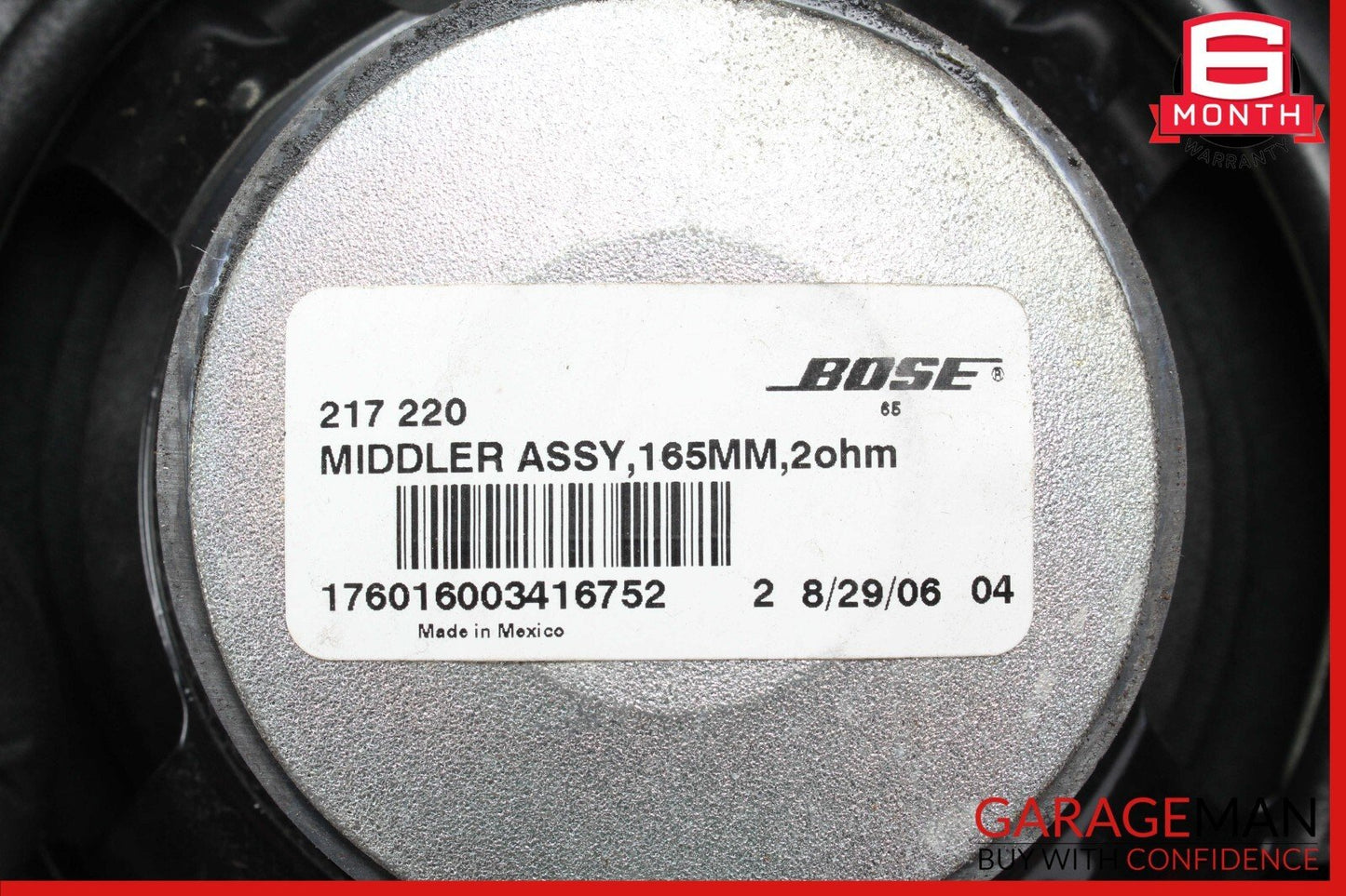 03-08 Mercedes R230 SL550 SL55 Right Passenger Side Door Audio Speaker Bose OEM