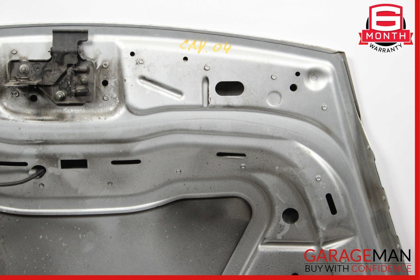 03-06 Porsche Cayenne S 955 Front Hood Bonnet Panel Assembly Crystal Silver OEM