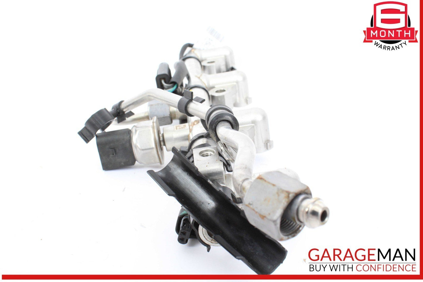12-15 Mercedes W204 C250 SLK250 1.8L M271 Fuel Injector Rail Line Assembly OEM