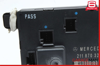03-09 Mercedes W211 E350 E500 E550 Rear Right Door Control Module Unit