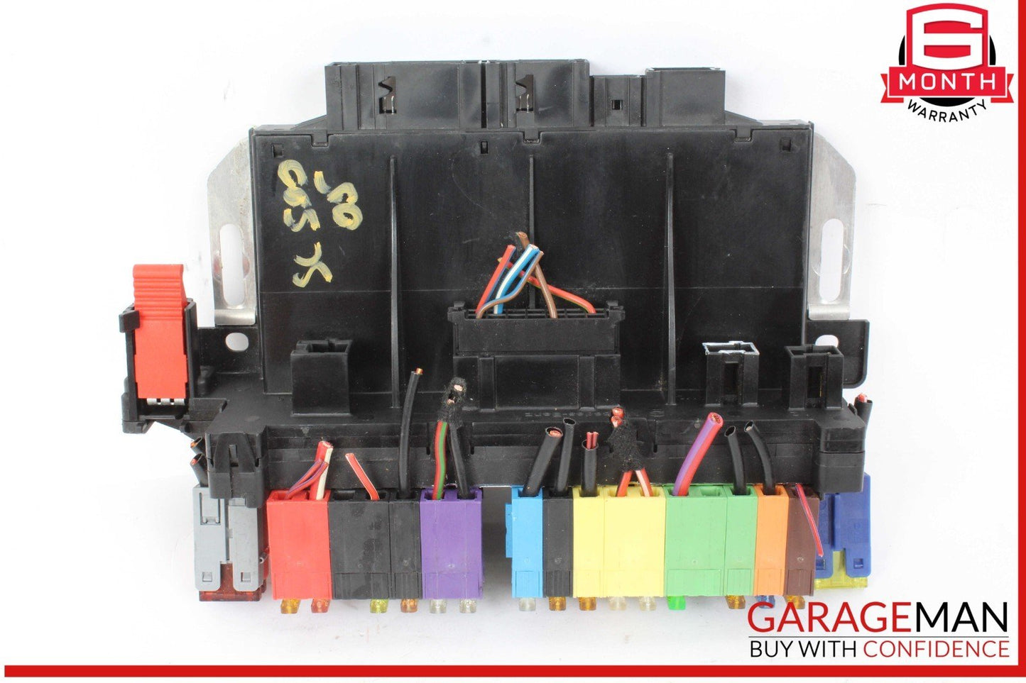 03-12 Mercedes R230 SL500 SL55 AMG SL550 Rear SAM Fuse Box Relay Module OEM