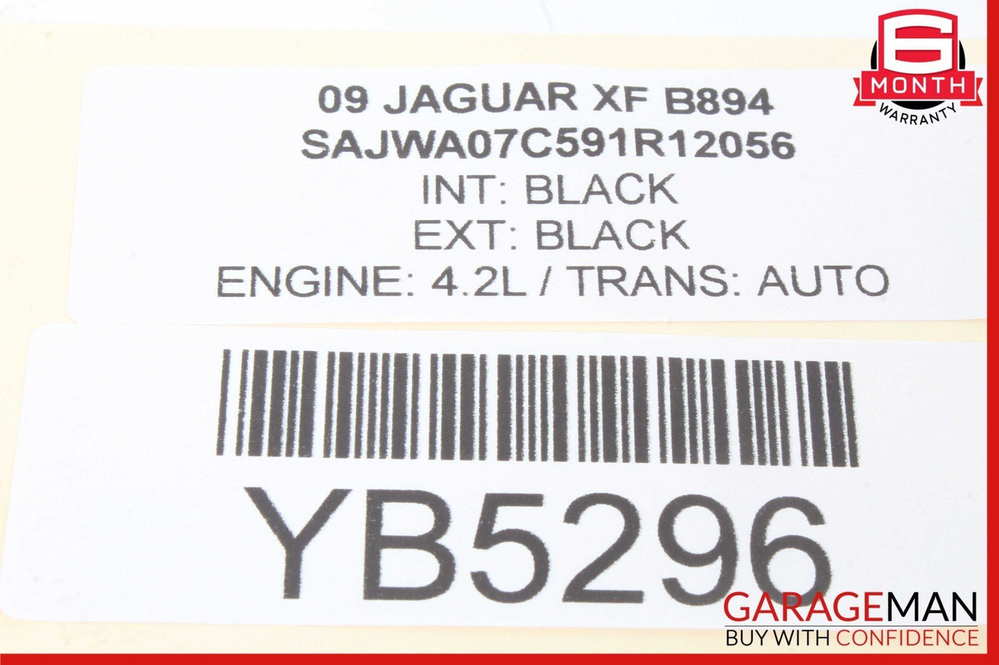 09-11 Jaguar XF X250 Roof Shark Fin Antenna 7W9319C089CA OEM