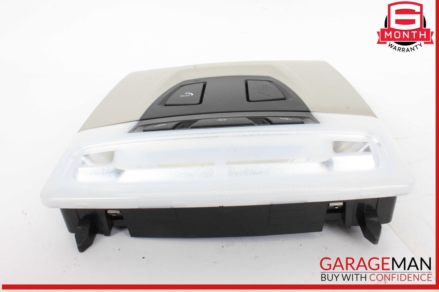 14-21 BMW i3 I01 i8 I12 F85 X5 X6 Roof Console Dome Light Switch Lamp OEM