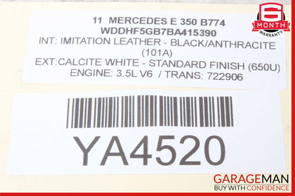 10-16 Mercedes W212 E350 E550 ABS Brake Hydraulic Pump Control Module Unit OEM