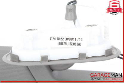 10-16 Porsche Panamera 970 Front Right Side Sunvisor Sun Visor Gray OEM