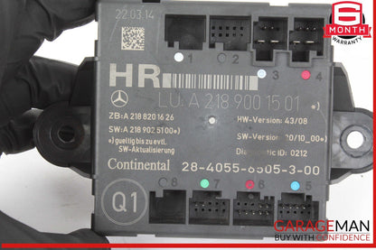 08-18 Mercedes W204 C250 CGI Rear Right Side Door Control Module Unit OEM