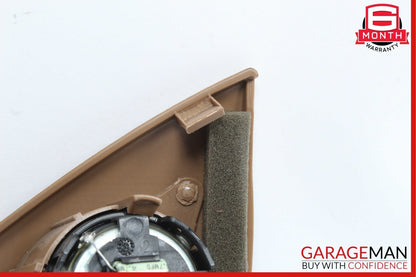 07-13 Mercedes W221 S550 Front Right Passenger Side Tweeter Speaker Cover Brown