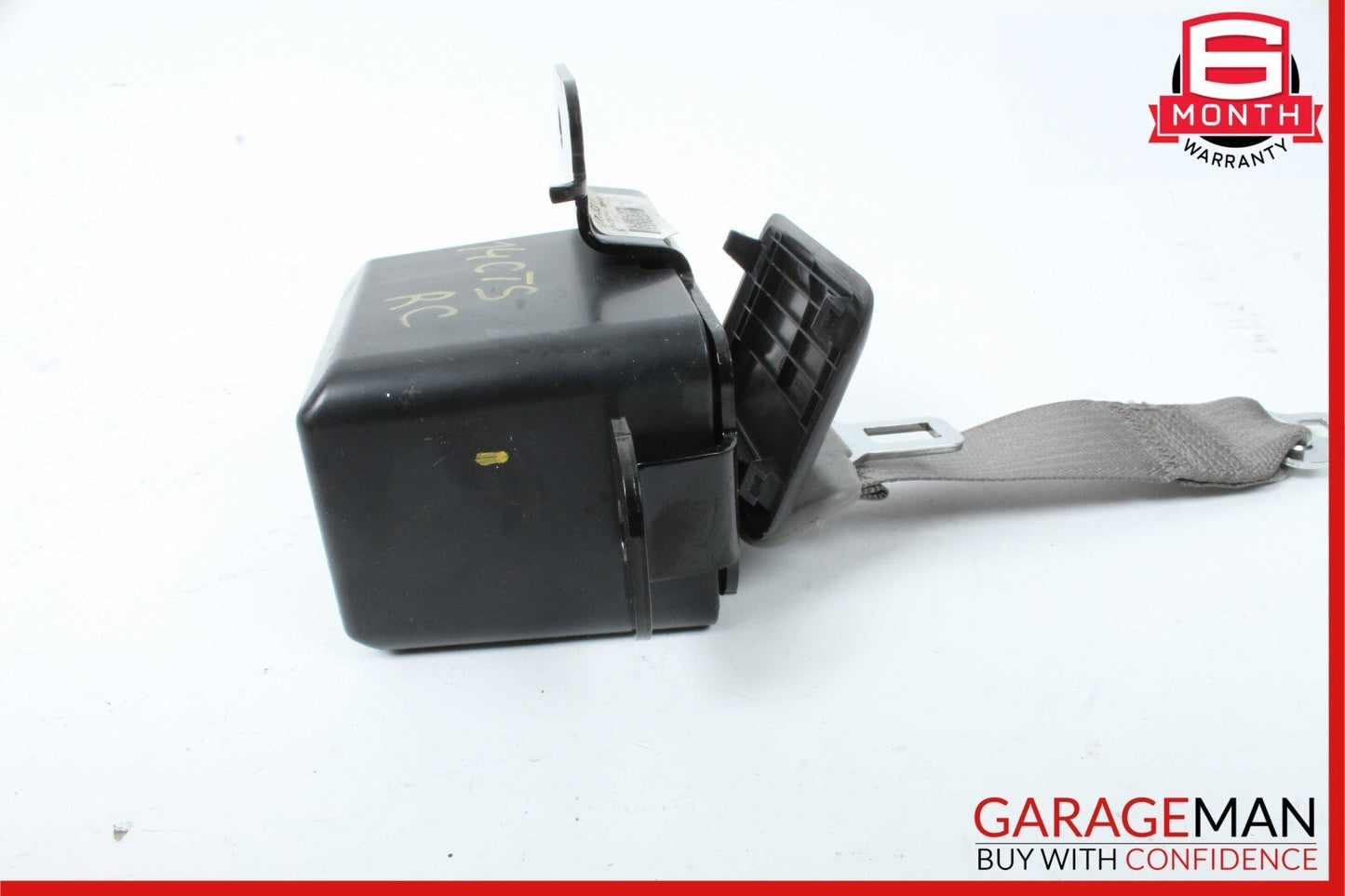 14-19 Cadillac CTS Rear Center Seat Belt Retractor 22963292 OEM Gray