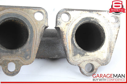 14-17 Audi SQ5 Left and Right Side Exhaust Manifold Header Set of 2 OEM