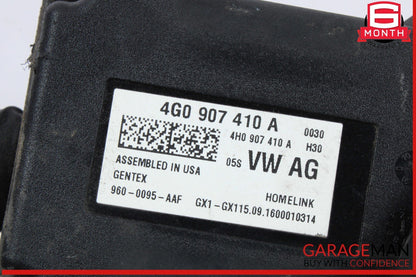 12-18 Audi A6 A7 Q5 SQ5 Garage Door Homelink Control Module Unit 4G0907410A OEM