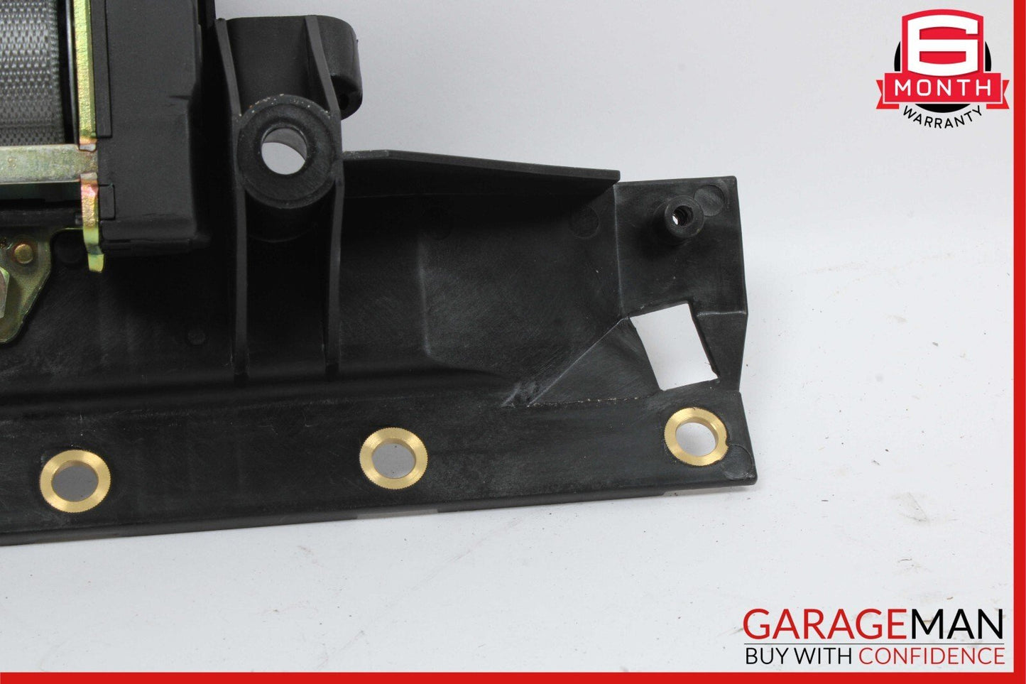 03-08 Mercedes R230 SL500 Rear Right Seat Belt Retractor Luggage w/ Speaker Gray