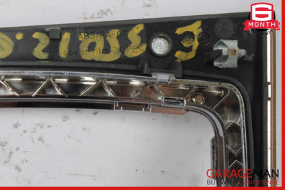 08-15 Mercedes W207 E350 Center Console Shifter Trim Cover Panel Bezel Wood Assy