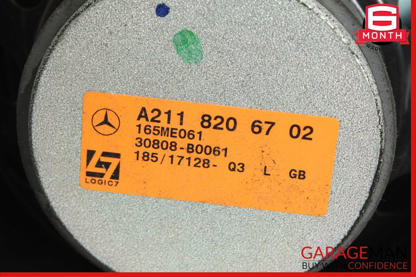 07-09 Mercedes W211 E350 E320 E550 Rear Left Driver Side Door Speaker OEM