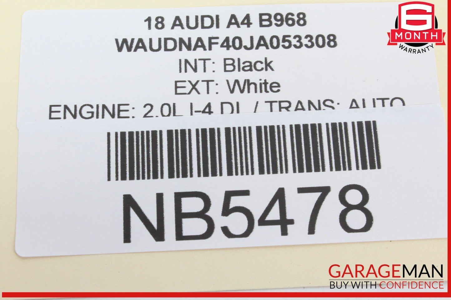 17-24 Audi A4 Quattro Front Right Passenger Side Door Control Module 8W0959592H