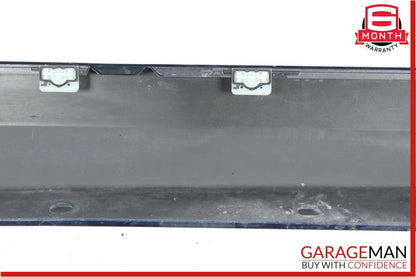 08-11 Mercedes W204 C250 C300 Left Side Rocker Skirt Molding Trim Panel Blue