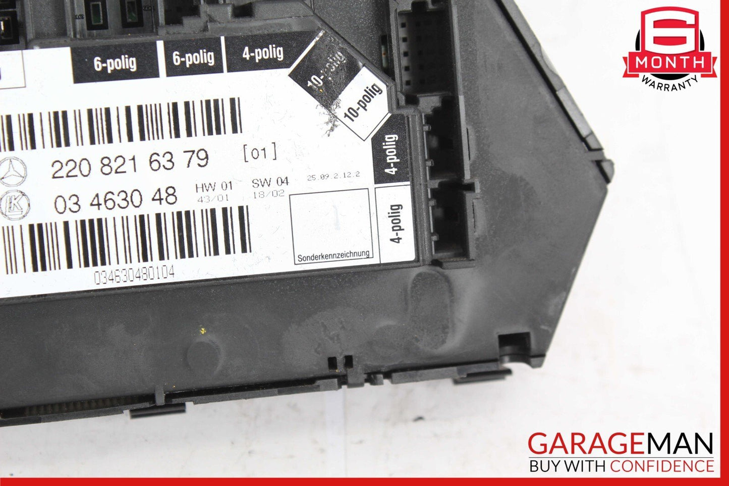 00-06 Mercedes W220 S55 AMG S430 Rear Right Passenger Seat Control Switch OEM