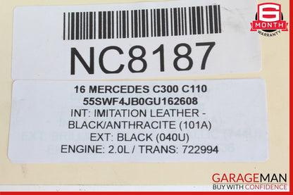 15-20 Mercedes W205 C300 GLC300 2.0L Engine Mounted Intercooler 2740900614 OEM
