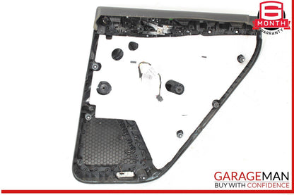 11-18 Porsche Cayenne 958 Rear Left Side Interior Door Panel Trim Assy OEM