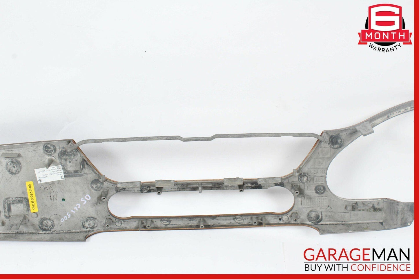 06-11 Mercedes W219 CLS500 Front Dash Dashboard Cluster Bezel Trim Bezel Wood