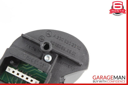 03-11 Mercedes R230 SL500 SL550 Steering Wheel Control Switch Button Grey
