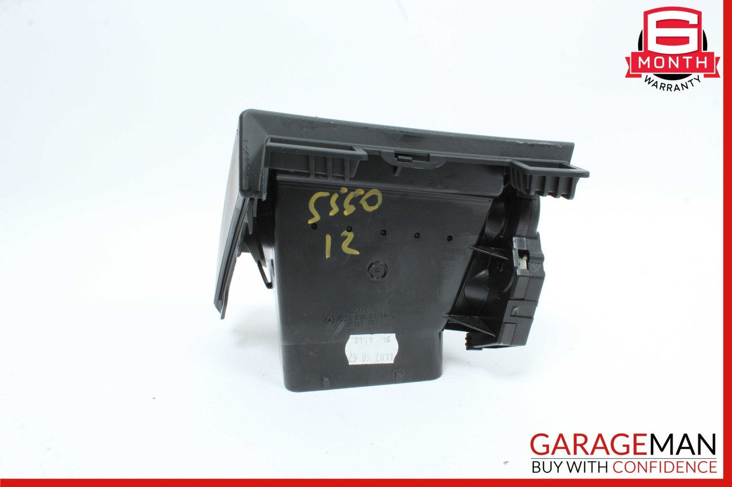 07-14 Mercedes S500 CL550 Front Left Dash AC A/C Air Vent Grille Trim Black