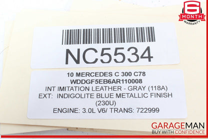 08-14 Mercedes W204 C300 C250 Front Left Side Curved Wishbone Control Arm OEM