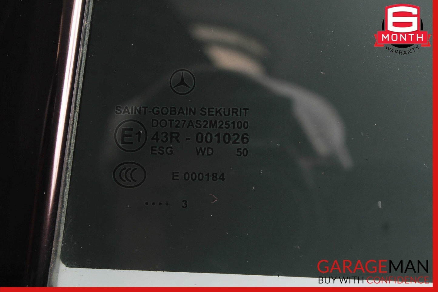 12-18 Mercedes W218 CLS500 Rear Left Side Quarter Door Window Auto Glass Tinted