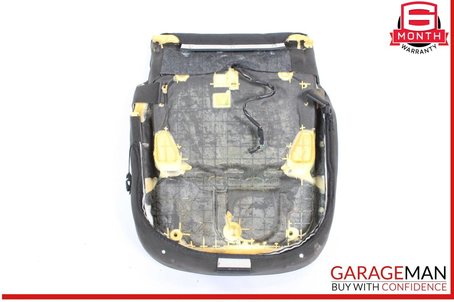 17-22 Maserati Levante M161 Front Left Lower Bottom Seat Cushion Black OEM