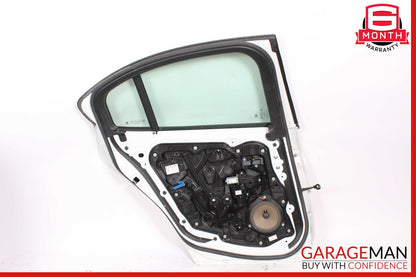 17-22 Alfa Romeo Giulia Rear Left Exterior Door White OEM