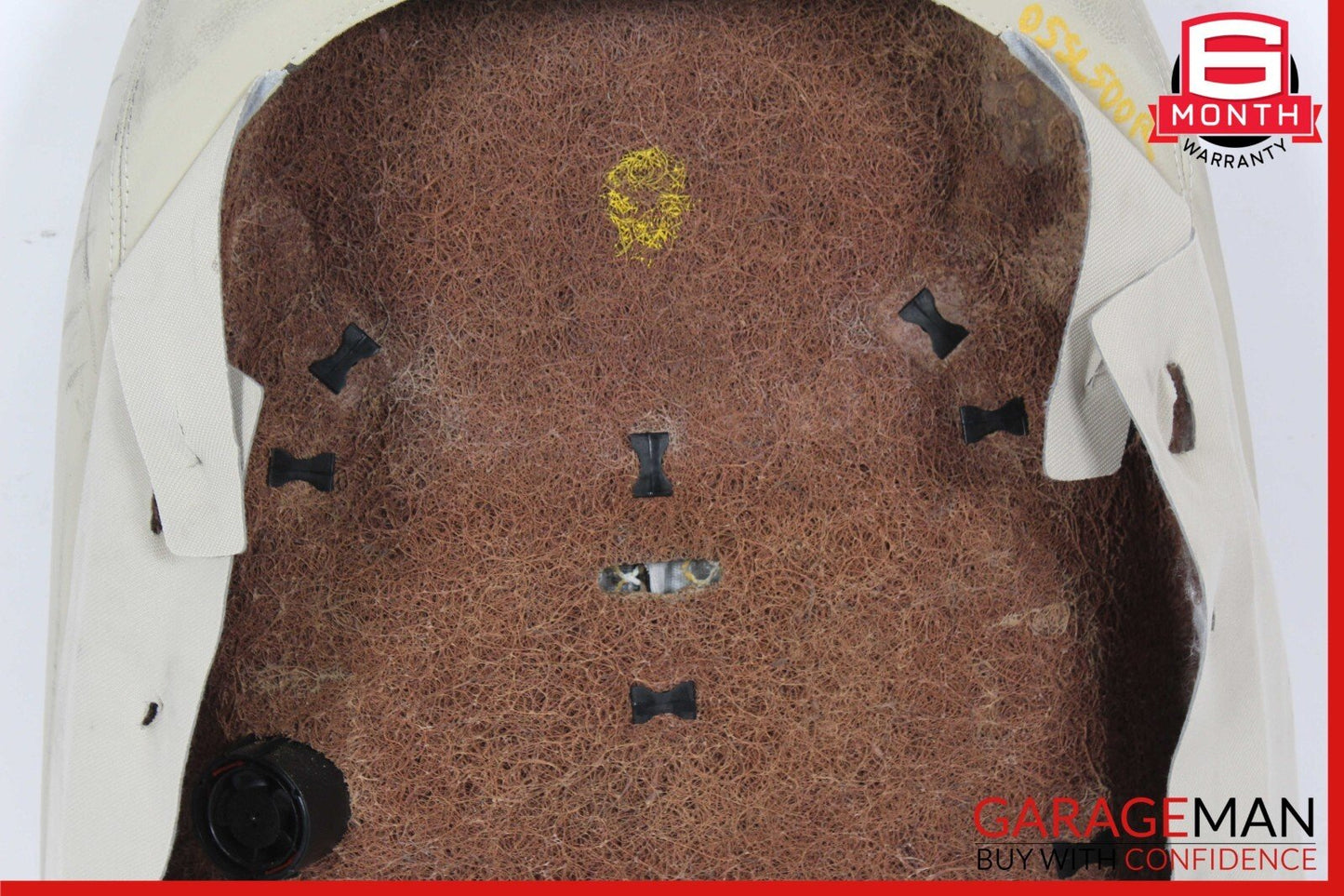 03-06 Mercedes R230 SL500 Front Right Side Upper Top Seat Cushion Cover Beige