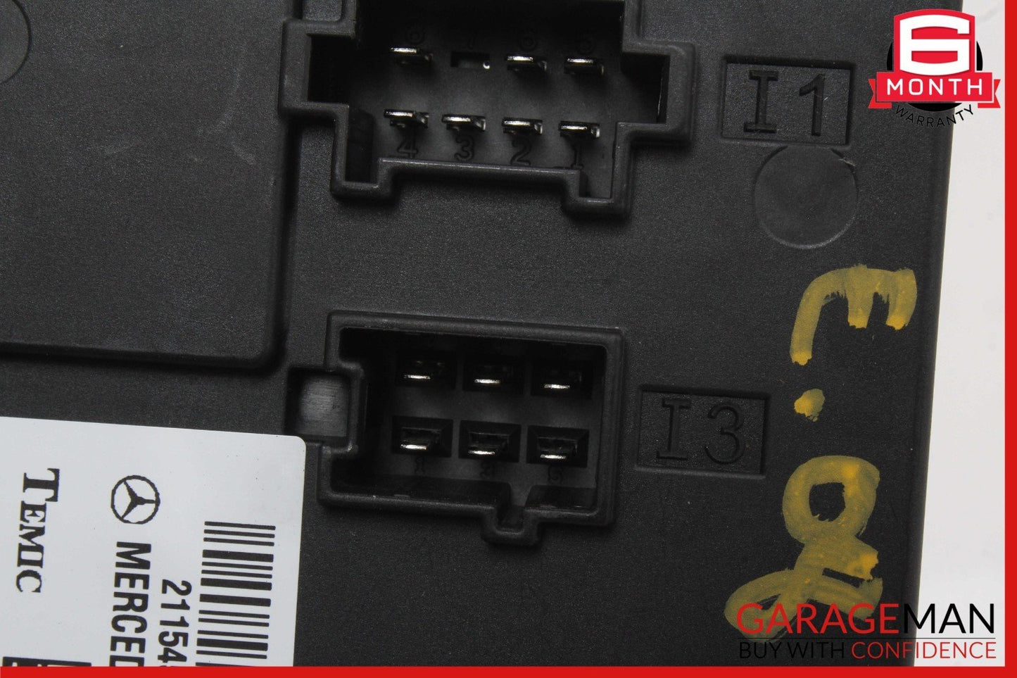 03-11 Mercedes W211 E350 CLS550 Body Control Module BCM 2115458532 OEM