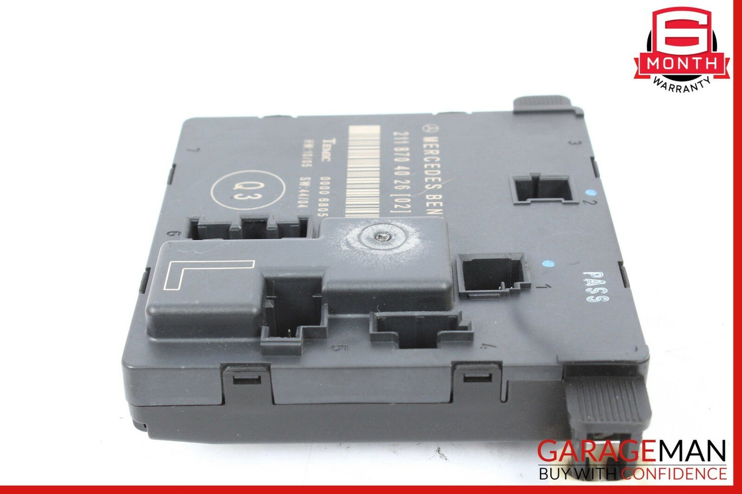 03-09 Mercedes W211 E350 E63 AMG Rear Left Driver Side Door Control Module Unit